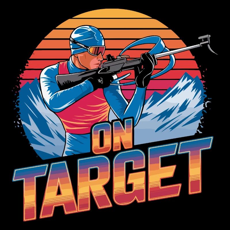 On Target - Dynamic Biathlon Artwork