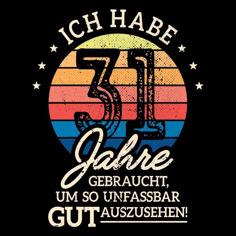 31. Geburtstag Geschenk Habe 31 Jahre Gebraucht