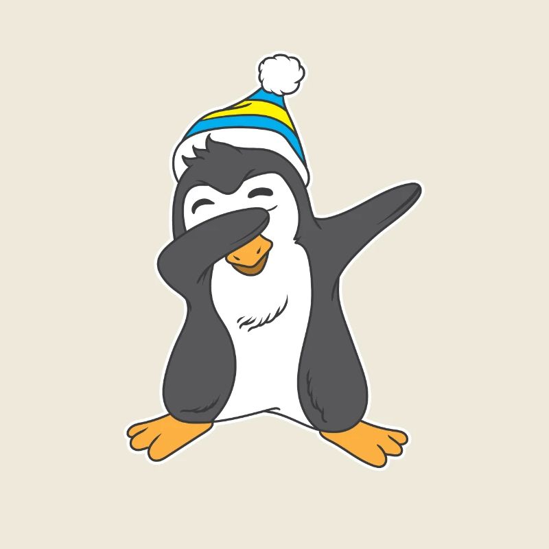 Pinguin Dab Pinguin Dabbing
