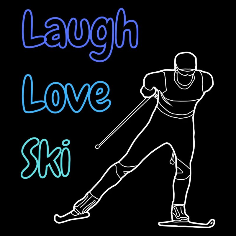 Laugh Love Ski