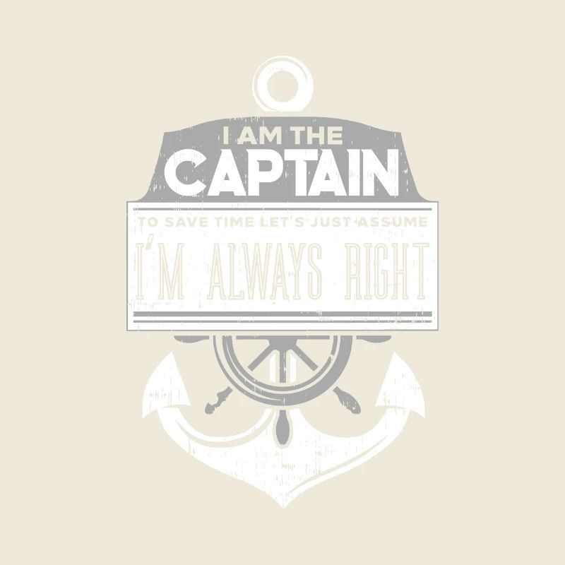 Boot Kapitän Bootseigentümer Geschenk