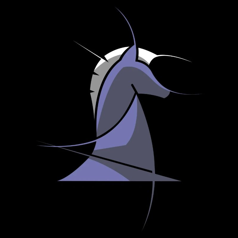 Chess Horse Modern – Conception abstraite des échecs