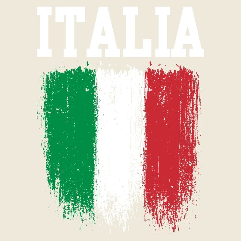 Italia Brush Flag
