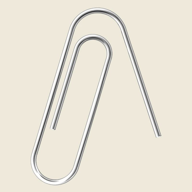 Paper Clip reset Helpdesk PC Technician Nerd Geek