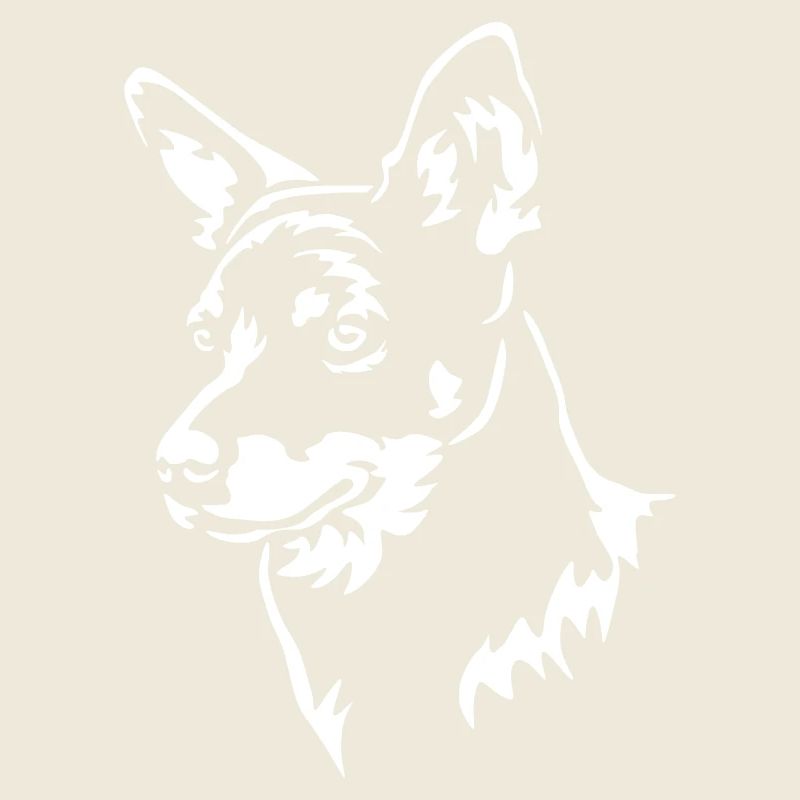 Lancashire Heeler Kopf "Black Edition"