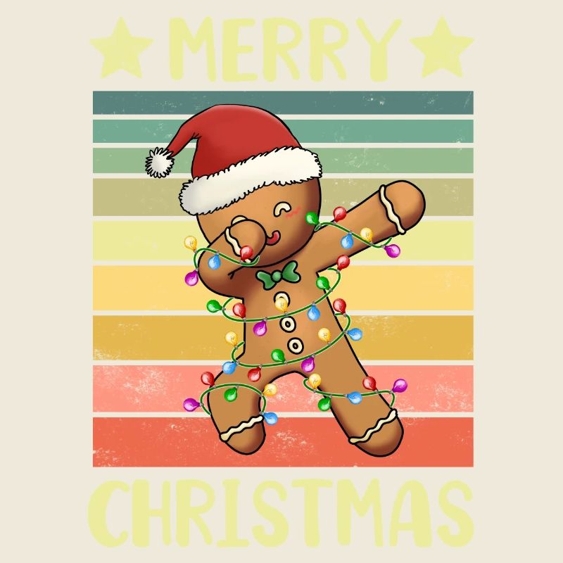 Frohe Weihnachten Lebkuchenmann
