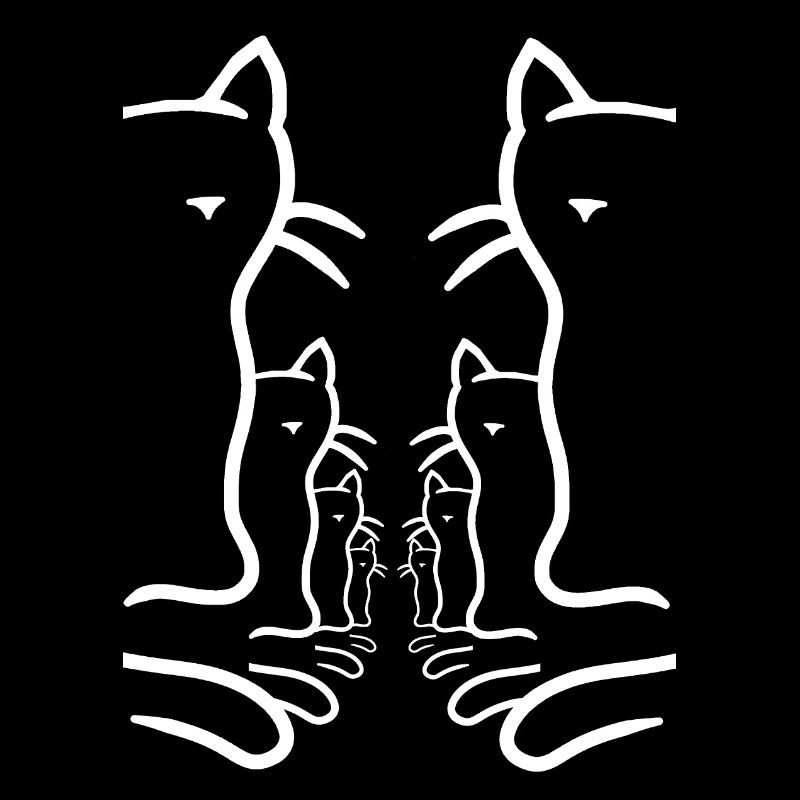 Retro Cats Cat Kitten 80s 90s Vintage