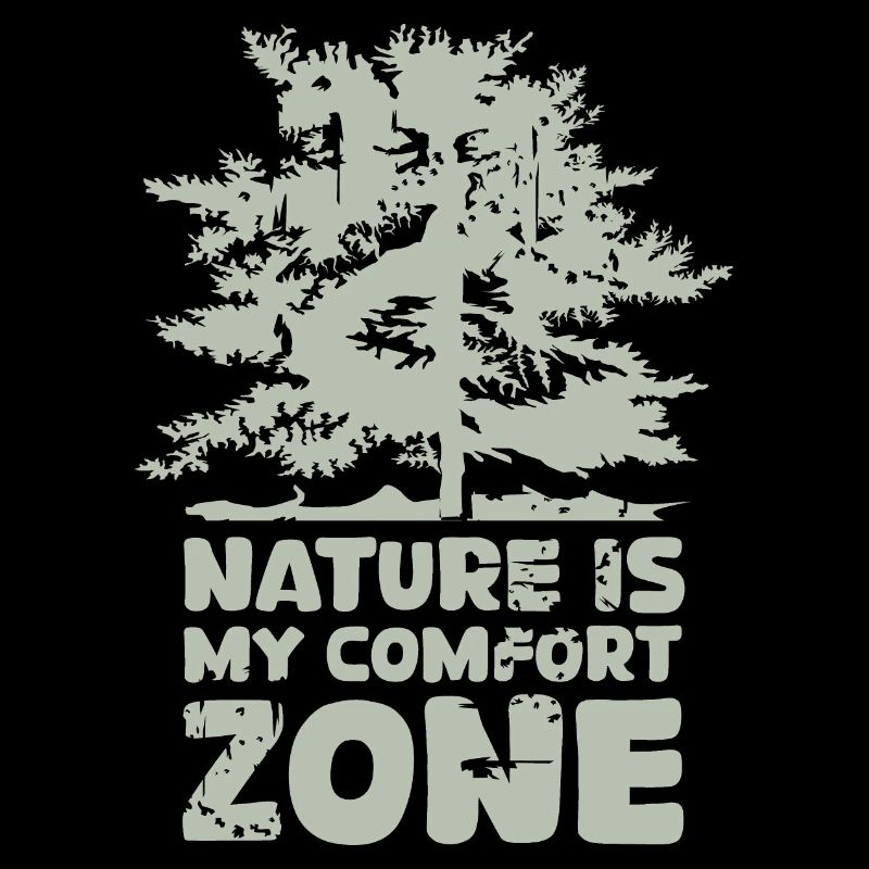 Forest Nature Comfort Zone Tree Fir Icon Logo