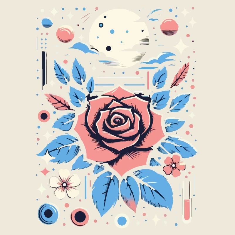 Kosmische Rose