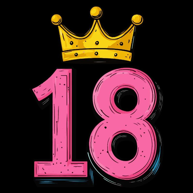 Maillot 18 numéros Couronne