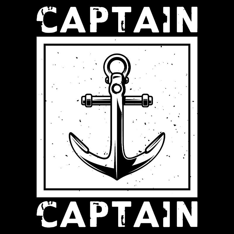 Captain Schiffanker Anker Nordsee Spruch Geschenk