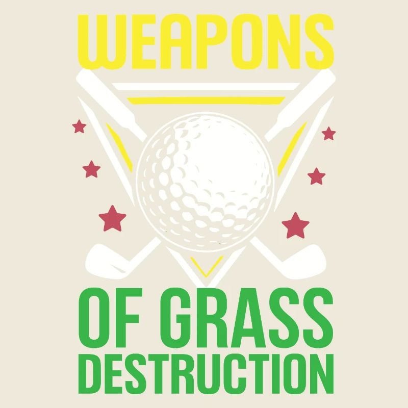 Golf - Armes de destruction de l’herbe