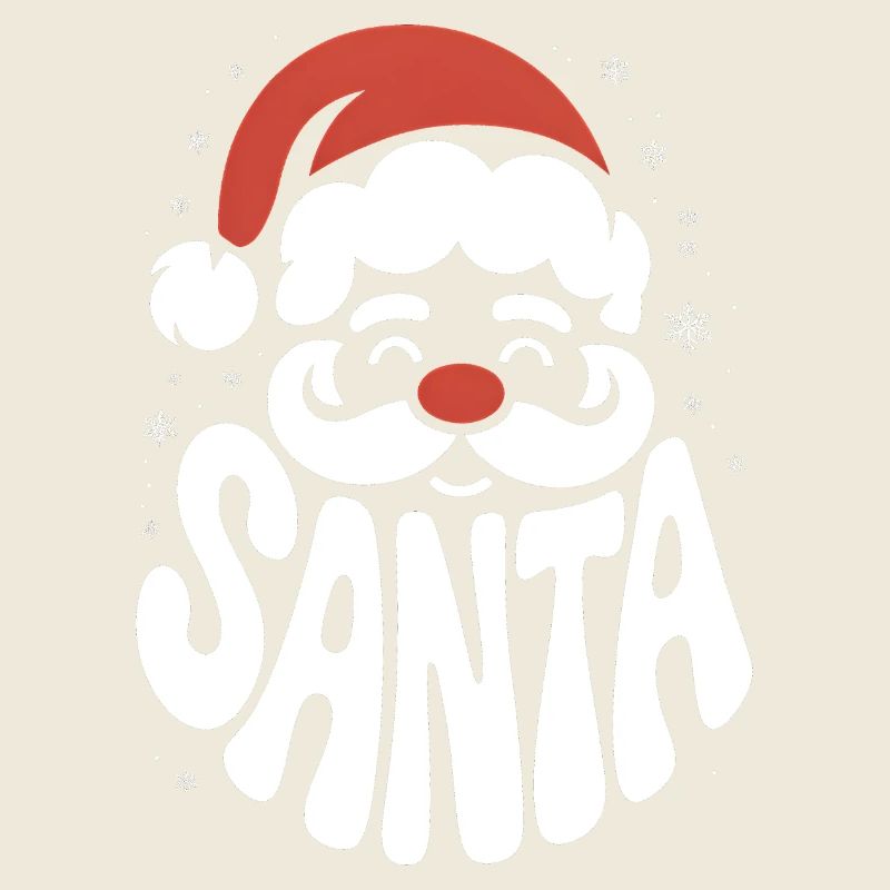 Weihnachtsmann - Cooles Vintage Comic Logo