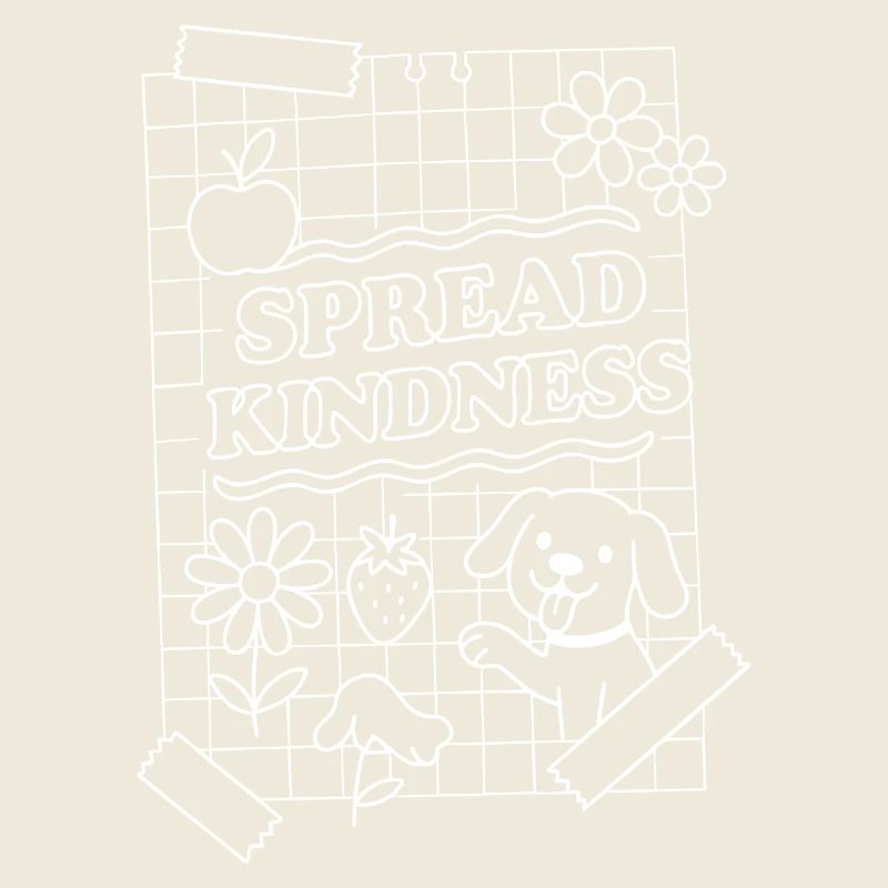 Spread Kindness (weiß)