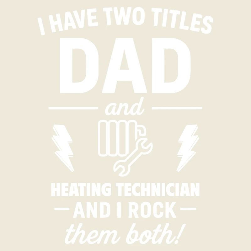 Dad Heating Technician Christmas Fathers Day Gift