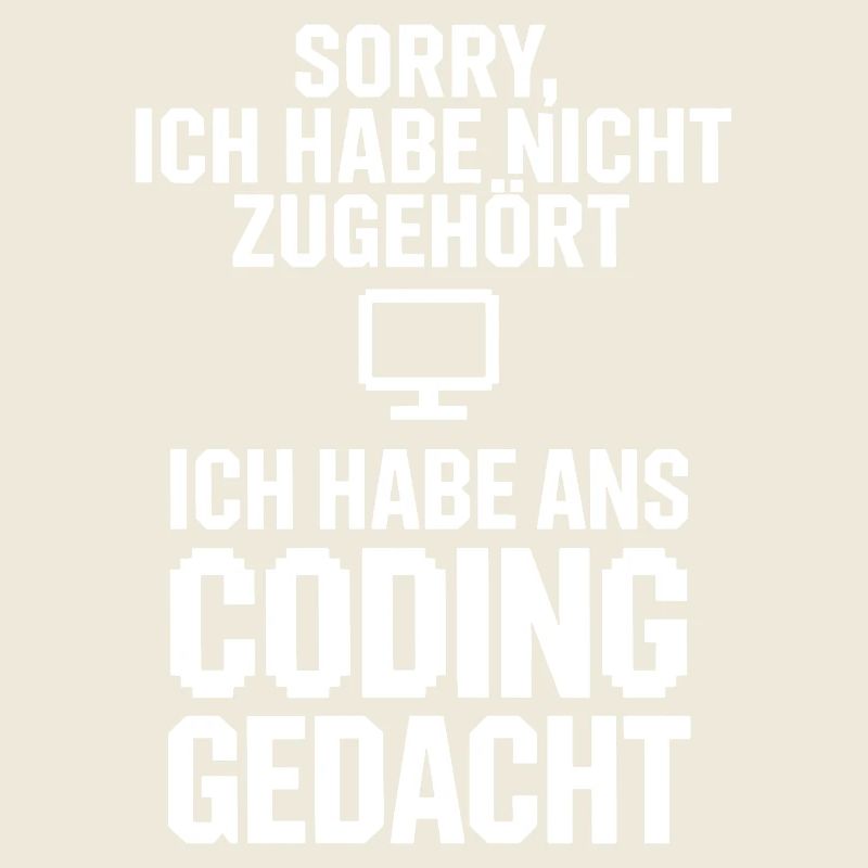 Entschuldigung Coding Kopf