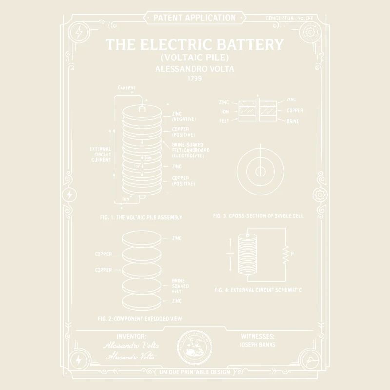Schéma du plan de la batterie électrique