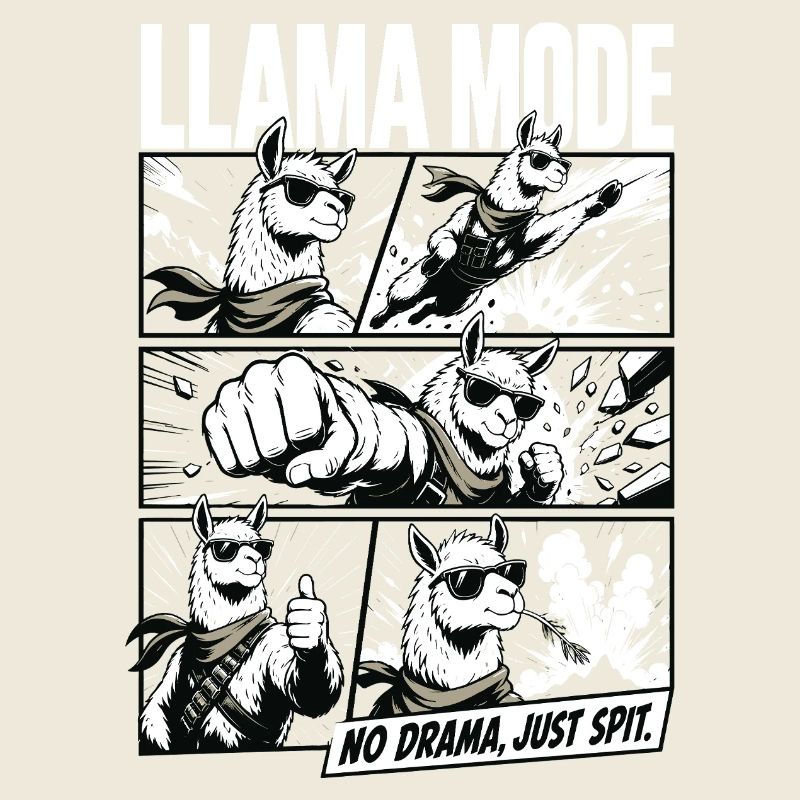 Ambiances No Drama Llama Comic