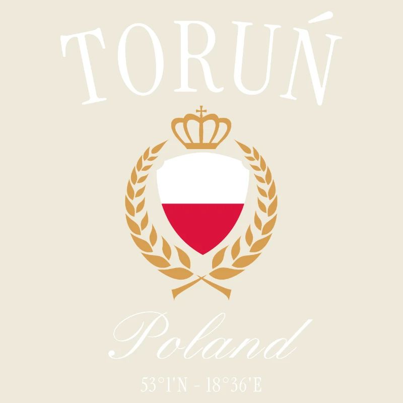 Toruń Polen Wappen Krone – Reise Souvenir