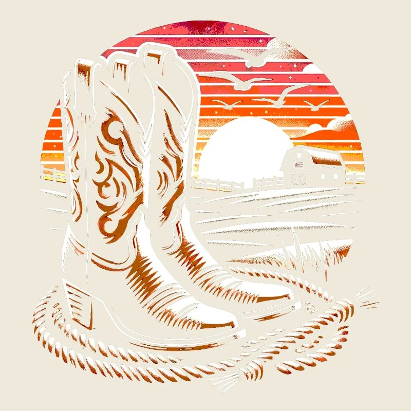 Line Dance Stiefel mit Lasso - ich liebe Line Danc