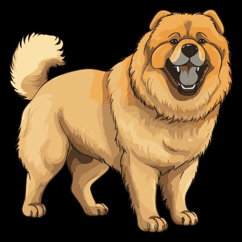 Chow Chow Hund