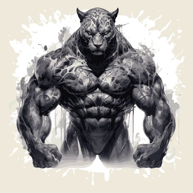 Muscles léopard