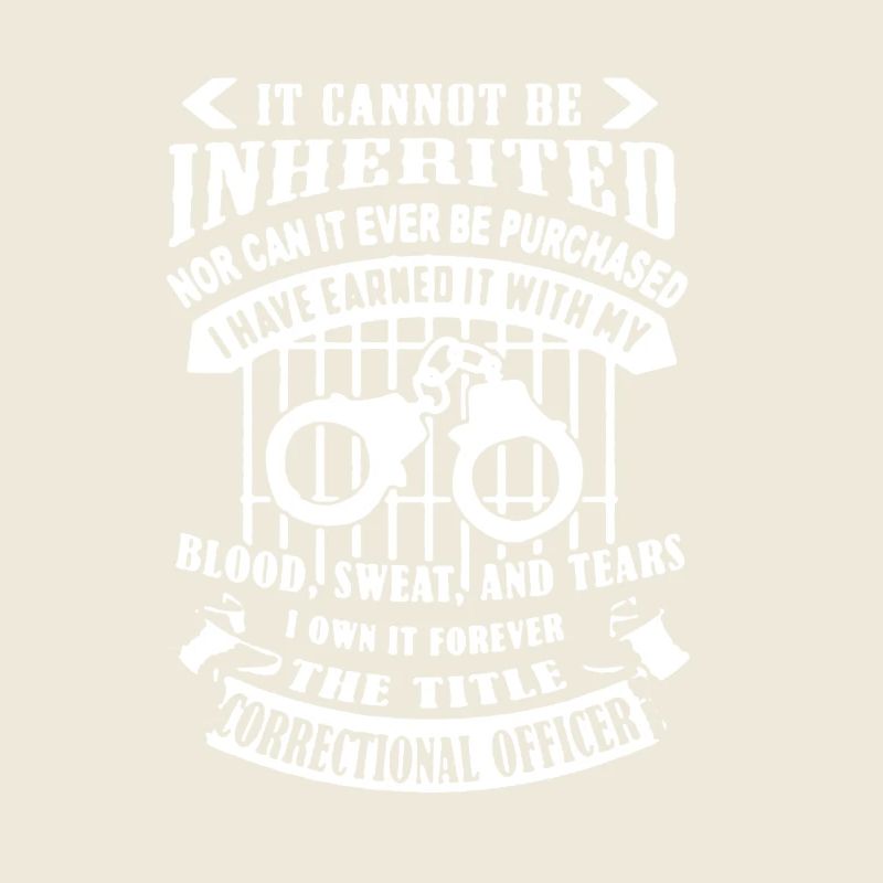 Forever The Title Correctional Officer