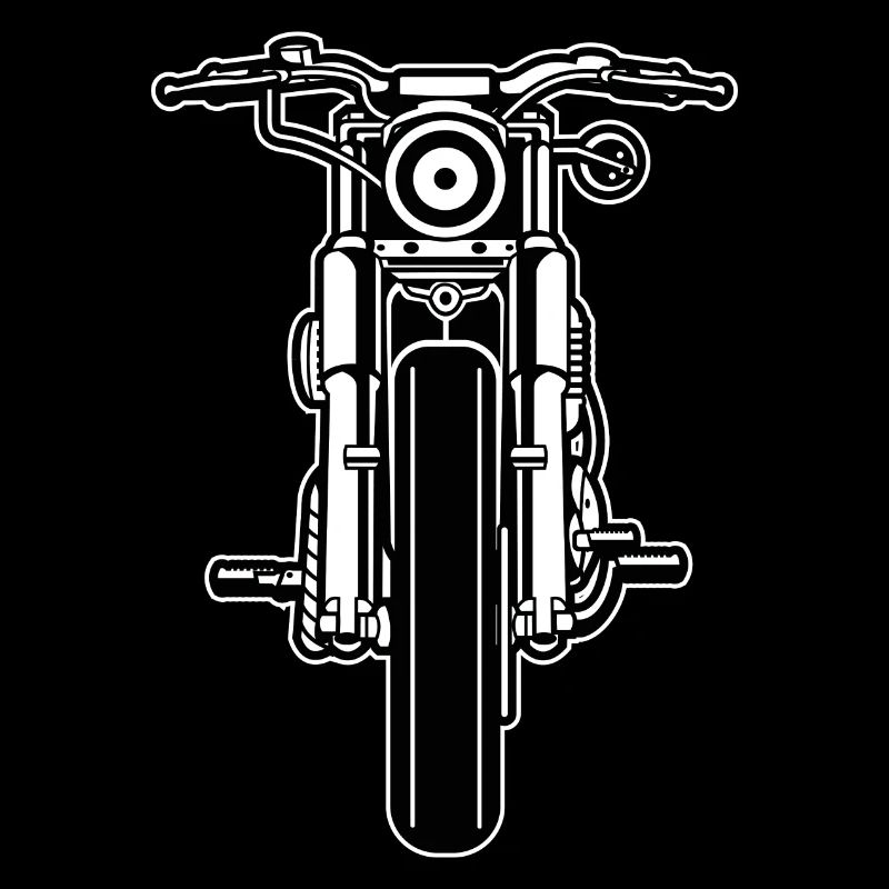 Motorcycle / Motorcycle 03_black white