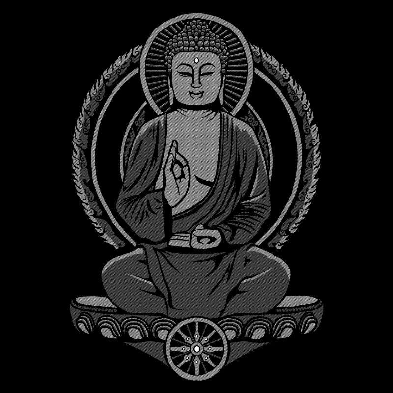 Siddhartha Buddha Halftone