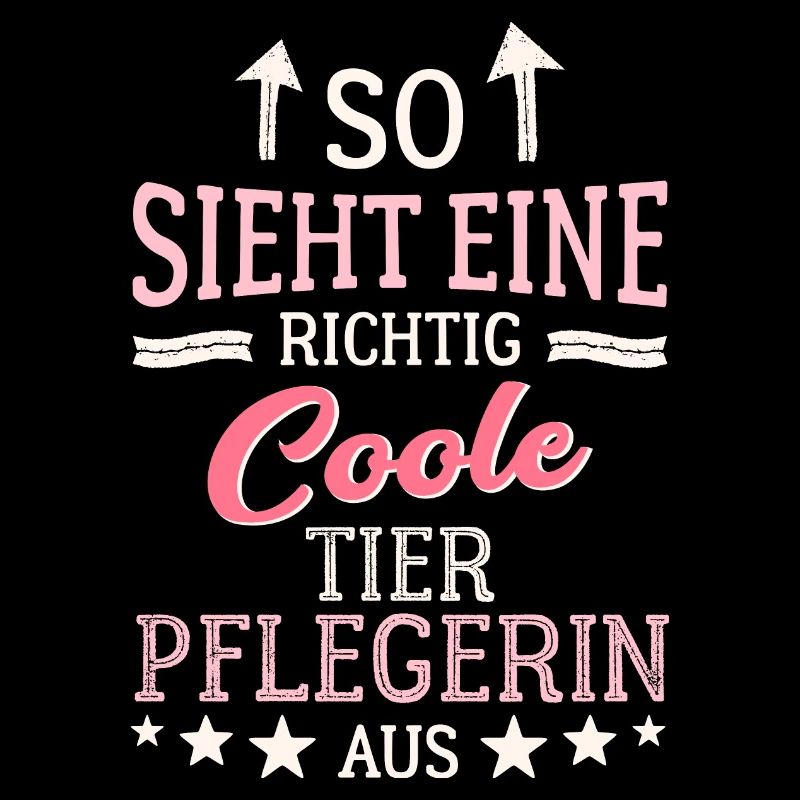 So sieht eine richtig coole Tierpflegerin aus