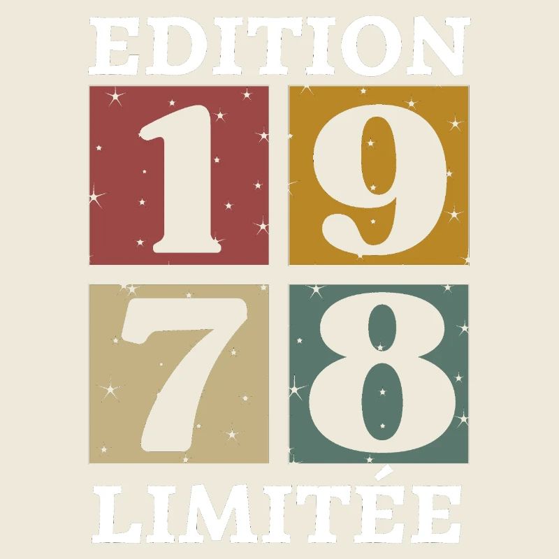 Edition limitée 1978 né e en 1978