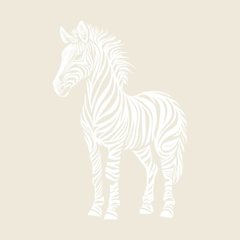 Zebra Drawing