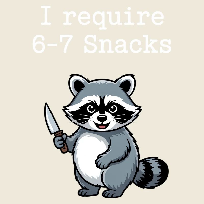 6-7 Internet Meme Cooler 6 7 Waschbär