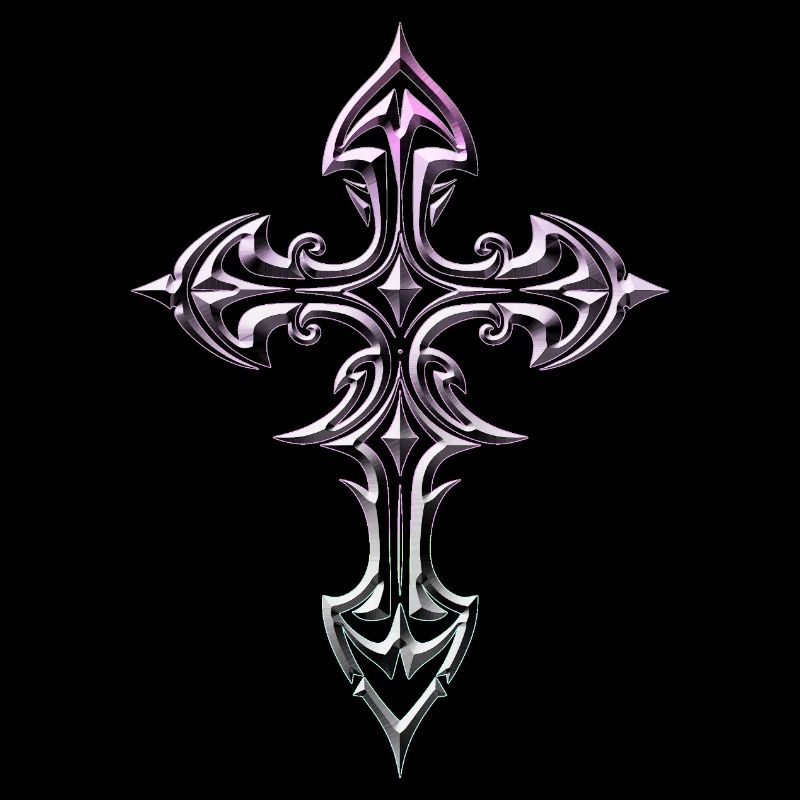 Lavish Celtic Gothic Cross