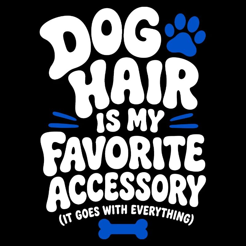 Les poils de chien sont mon accessoire préféré