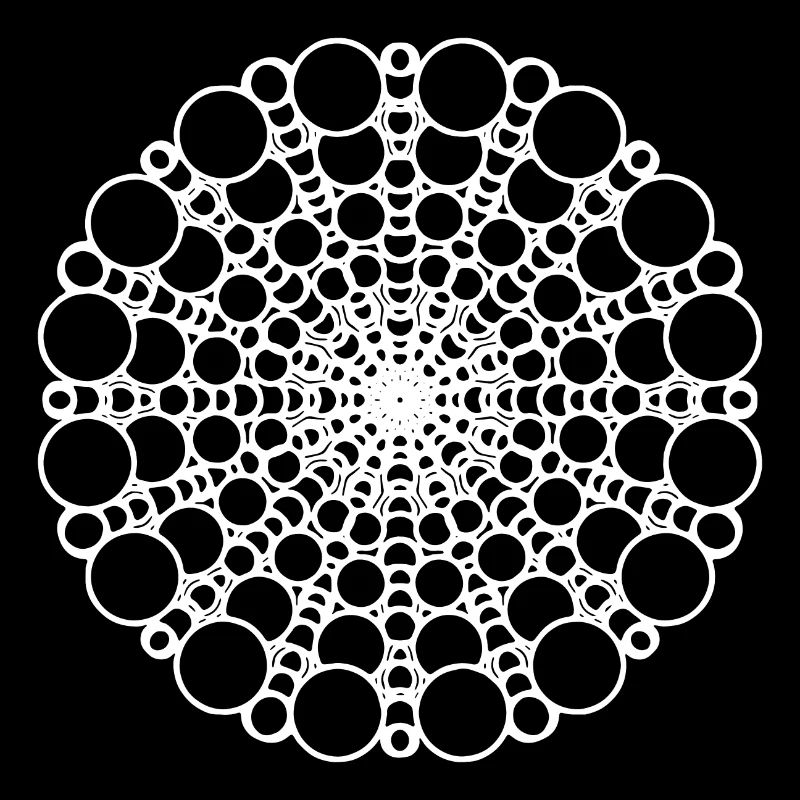 Geometric Mandala Circles Round Pattern Shape