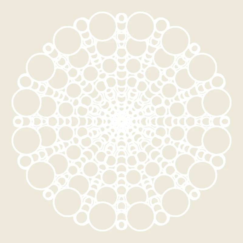 Geometric Mandala Circles Round Pattern Shape