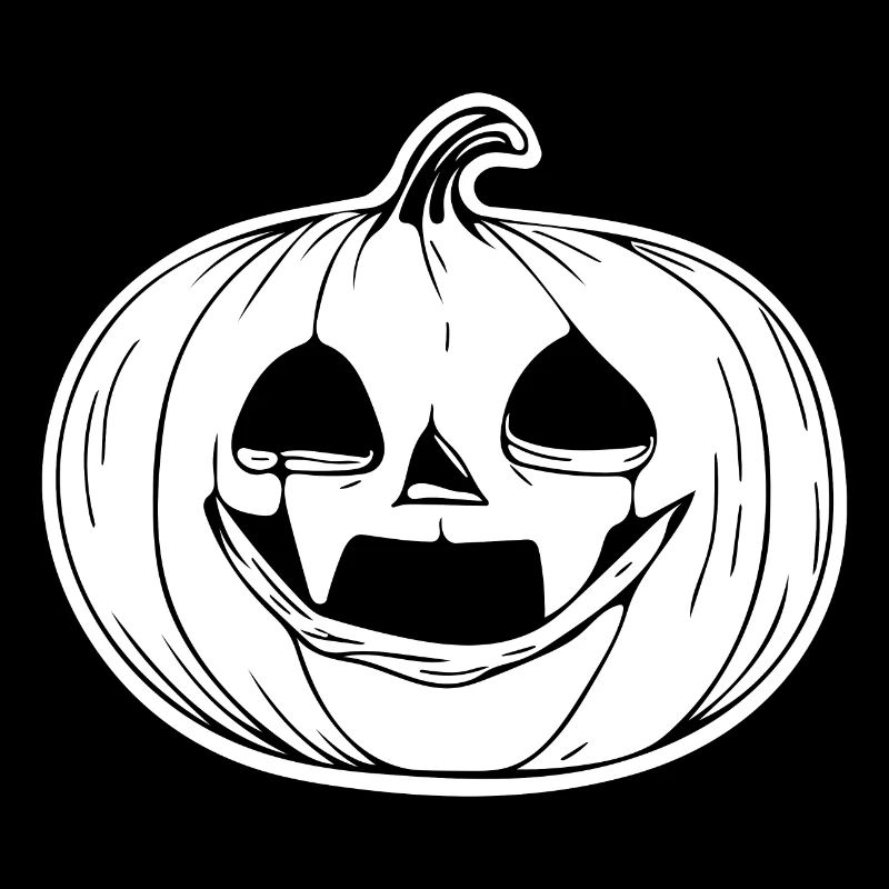 Pumpkin Face - Creepy Pumpkin Grimace
