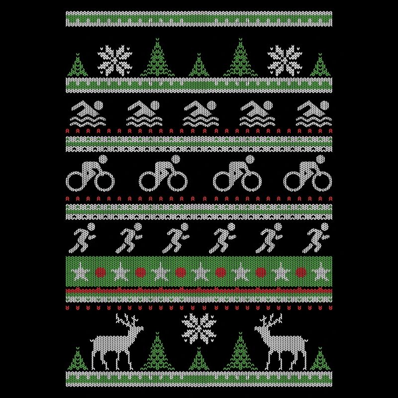 Triathlon Ugly Christmas