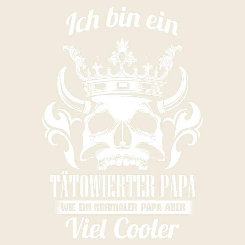 Ich bin ein tätowierter Papa