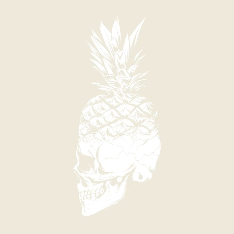 Pineapple skull