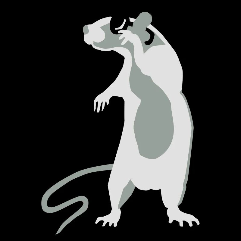 Ratte mit Sonnenbrille