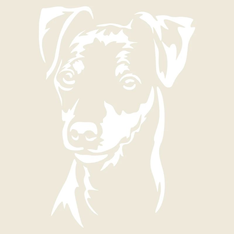 Zwergpinscher Head « Black Edition »