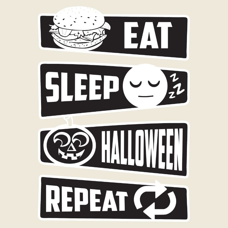 Eating, sleeping, Halloween, repeating