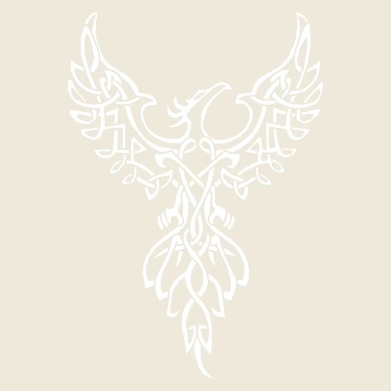 White Phoenix Symbol
