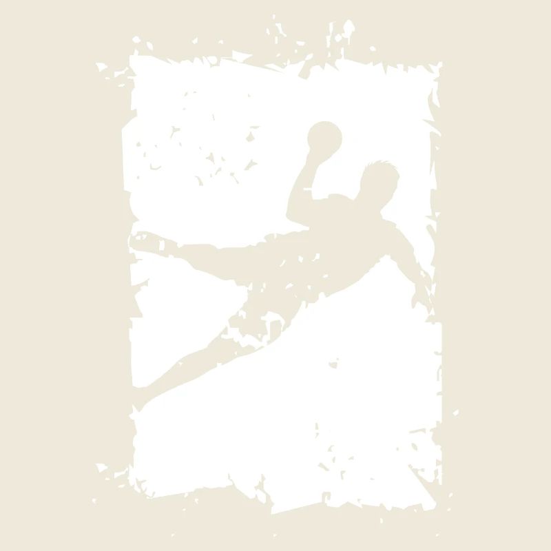 Illustration de destruction d’explosion de lancer de handball