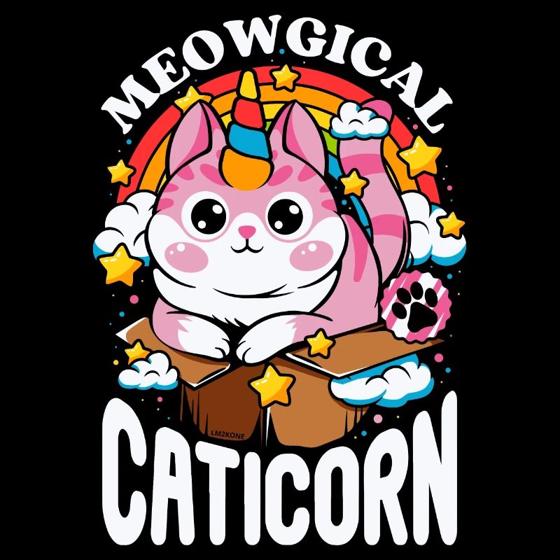 Caticorn - Miaufisches Regenbogen-Einhorn