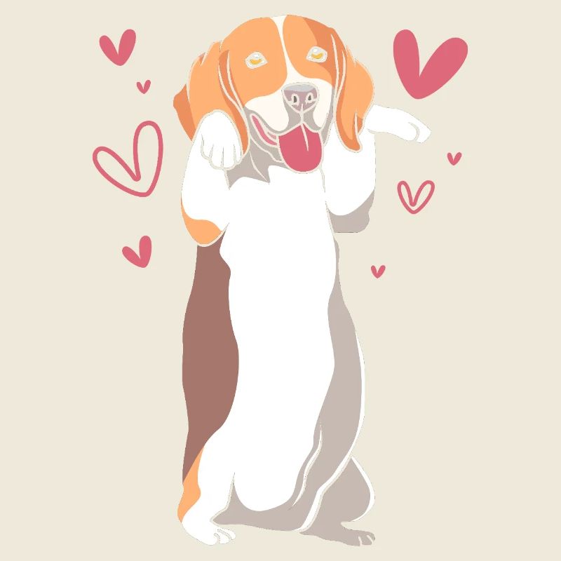 Beagle Mama Mutter Hundemama