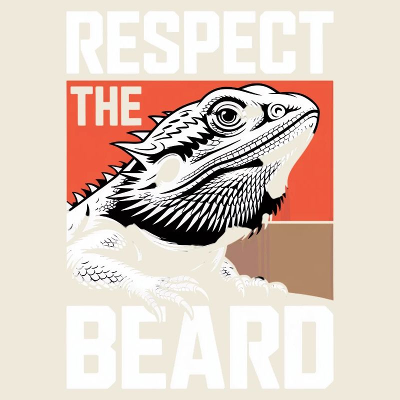 Respect the Beard! Bearded Dragon Reptile Terraristics