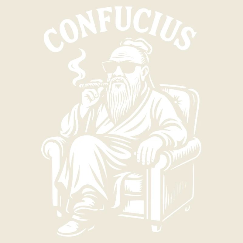 Konfuzius Lounge Bart Zigarre